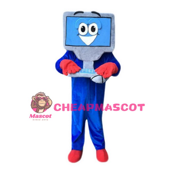 Blue Computer Mascot Costumes
