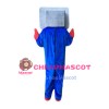 Blue Computer Mascot Costumes