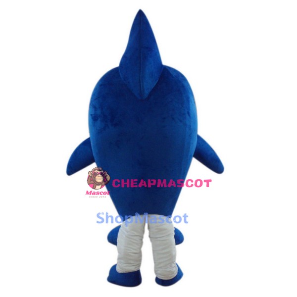 Blue Shark Mascot Costumes