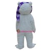 White Beggar Bear Mascot Costumes