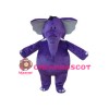 Purple Elephant Mascot Costumes