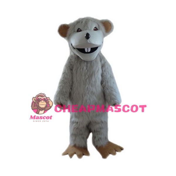 Gray Mouse Mascot Costumes