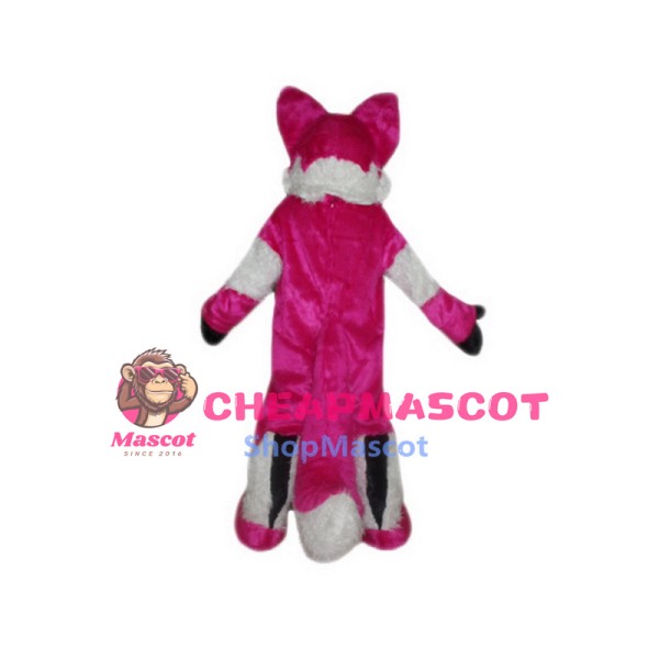 Pink Fox Mascot Costumes