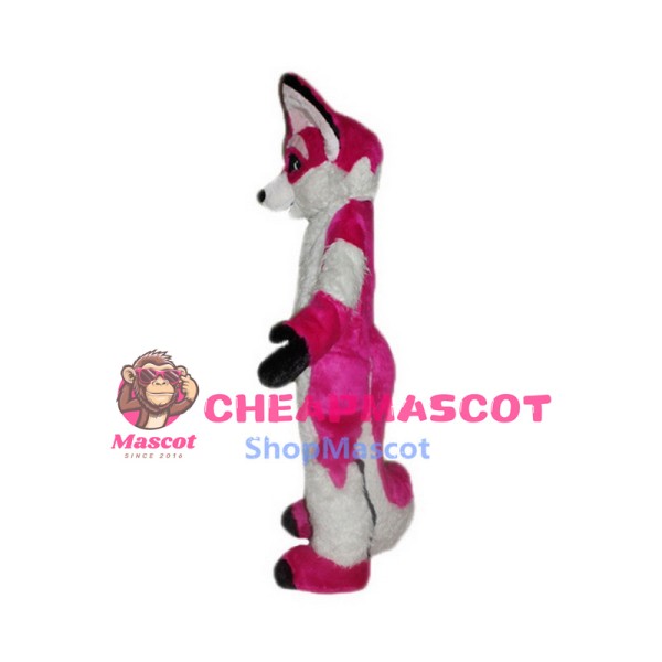 Pink Fox Mascot Costumes
