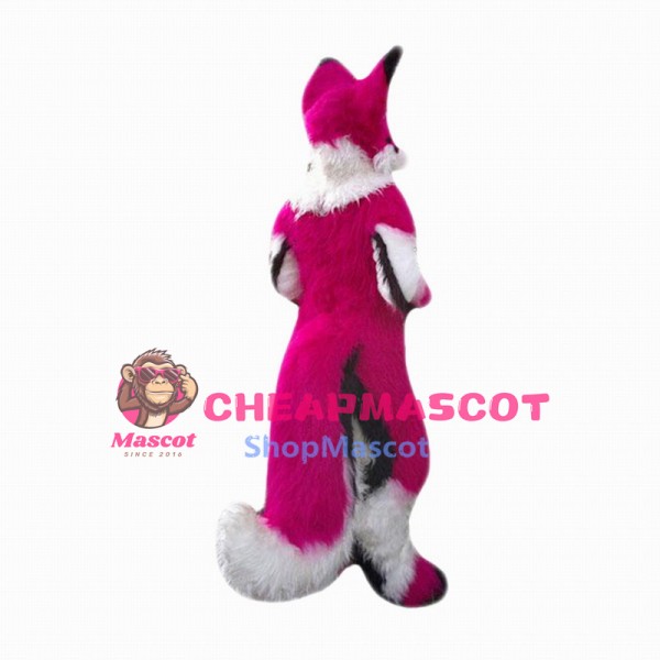 Pink Fox Mascot Costumes