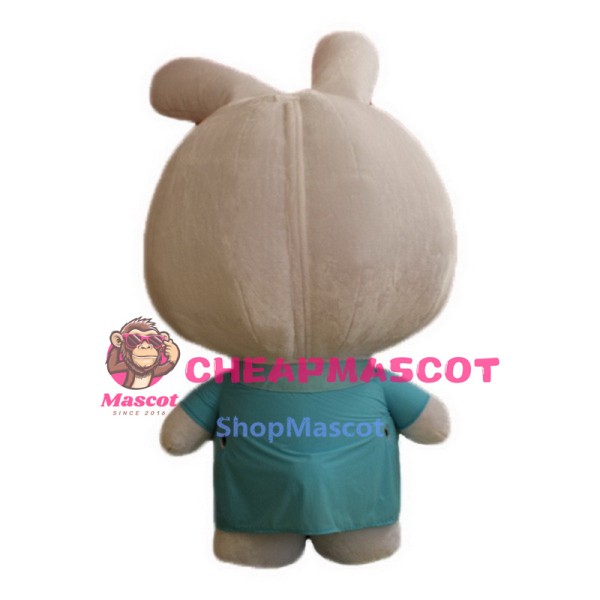 Rabbit Mascot Costumes with Big Head