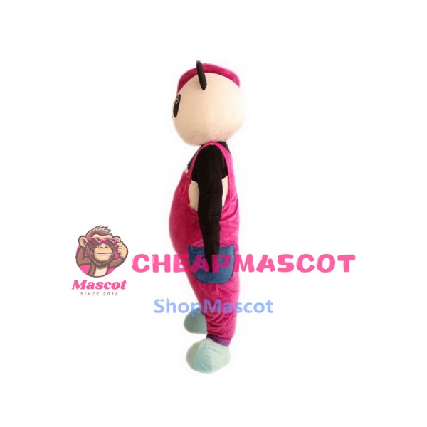 Cute Panda Red Hat Mascot Costumes