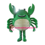 Green Crab Mascot Costumes