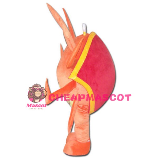 Hot Sale Orange Crab Mascot Costume 