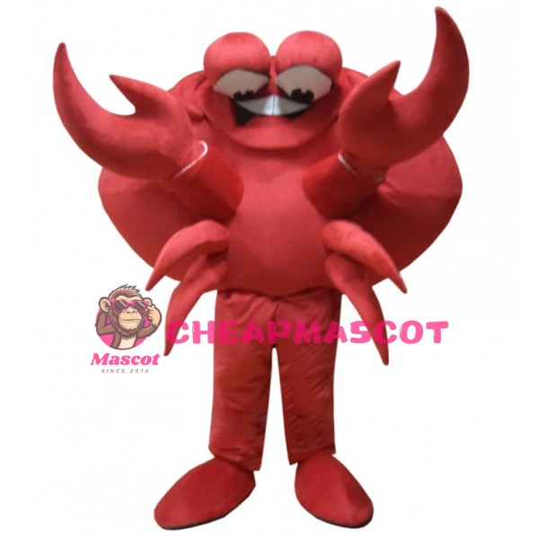 Hot Sales Character Red Crab Mascot Costume