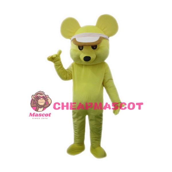 Yellow Mouse Mascot Costume