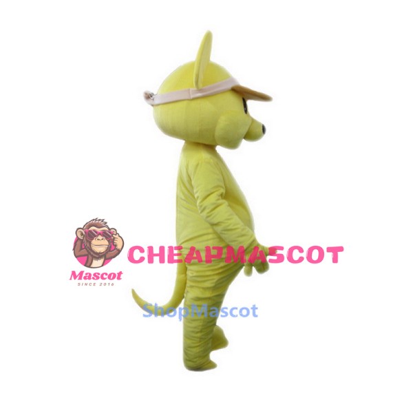 Yellow Mouse Mascot Costume