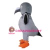 Cartoon Grey Pigeon Mascot Costume 