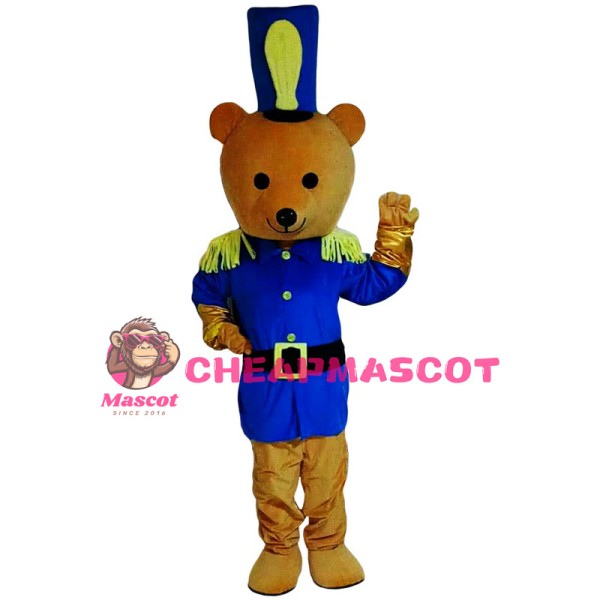 Bear Police Mascot Costume