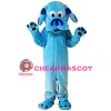 Sky Blue Dog Mascot Costume
