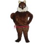 Deep Brown Squirrel Mascot Costume
