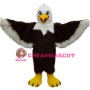 Brown Eagle Long Wool Mascot Costume