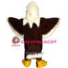 Brown Eagle Long Wool Mascot Costume