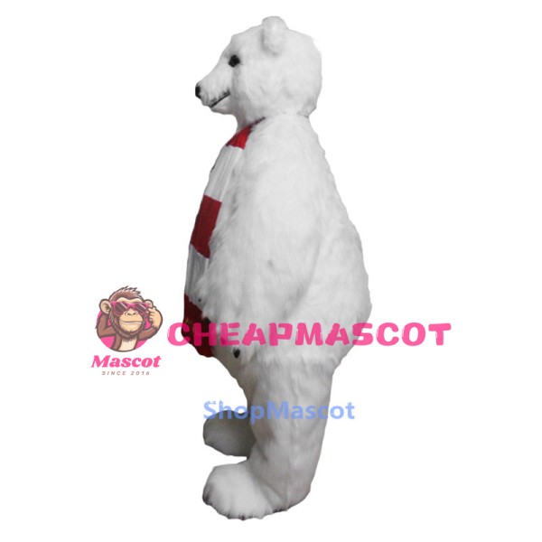 Polar Bear Mascot Costume