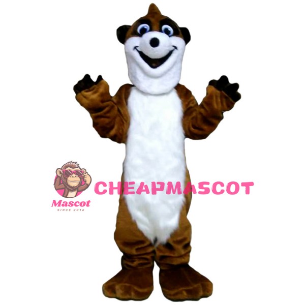 Happy Skunk Mascot Costume