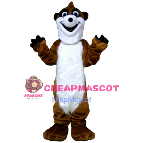 Happy Skunk Mascot Costume