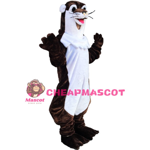 Cute Otter Mascot Costume