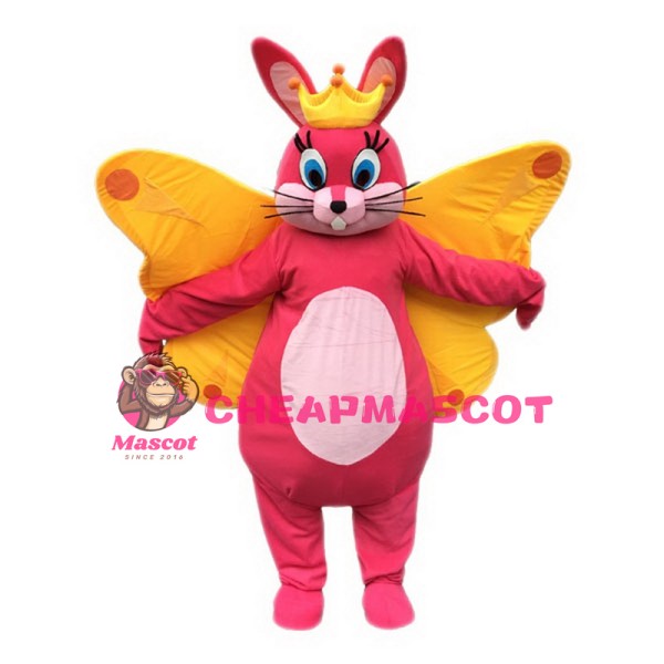 Butterfly Bunny Mascot Costume