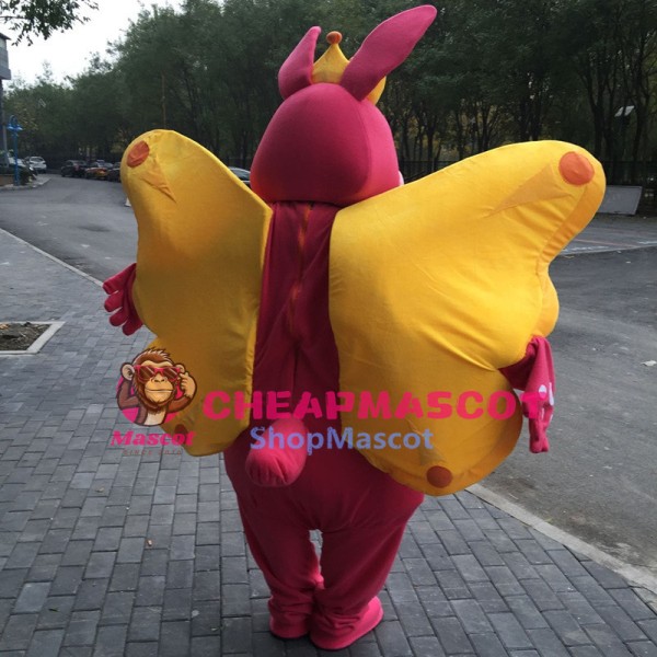 Butterfly Bunny Mascot Costume