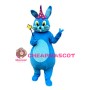 Blue Bunny Rabbit Mascot Costume