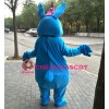 Blue Bunny Rabbit Mascot Costume