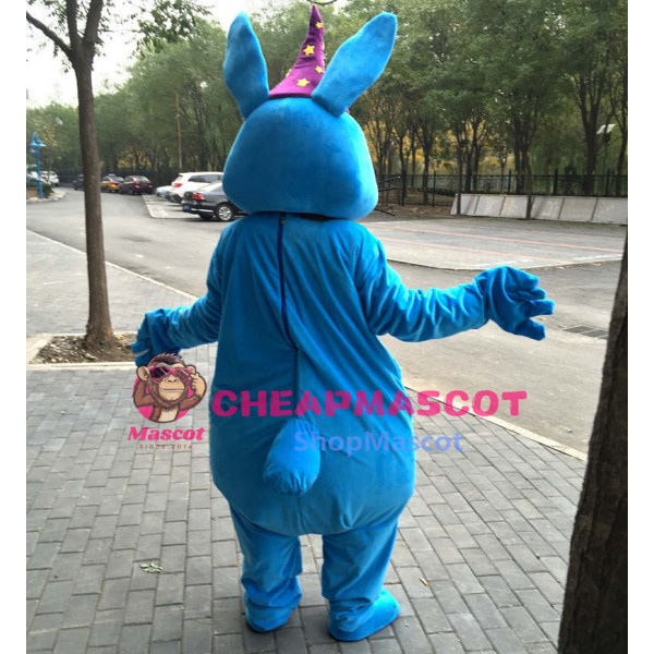 Blue Bunny Rabbit Mascot Costume