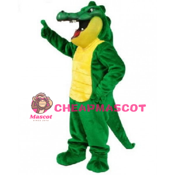 Crunch Gator Mascot Costume