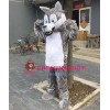 Gray Wolf Mascot Costume