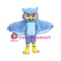 Gray Long-Haired Owl Mascot Costume