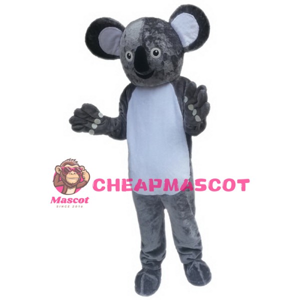 Gray Koala Mascot Costume