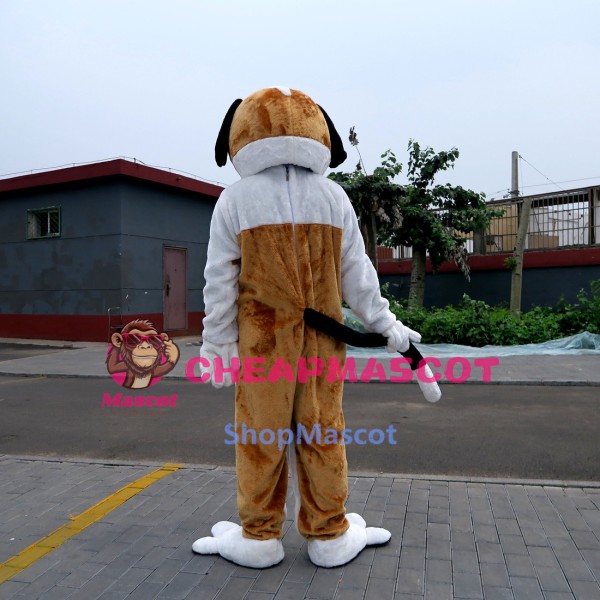 St. Bernard Dog Doctor Dog Mascot Costume