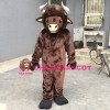 Brown Buffalo Mascot Costume