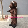Brown Buffalo Mascot Costume