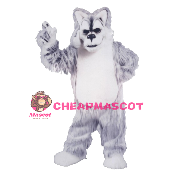 Deluxe Huskey Mascot Costume