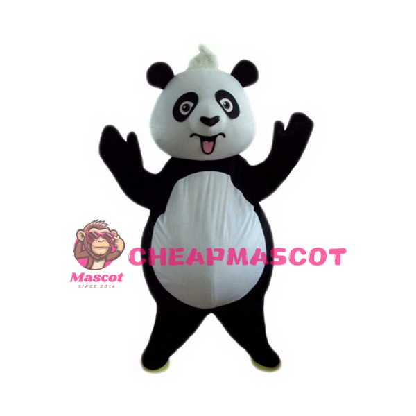 Cute Cartoon Panda Mascot Costume