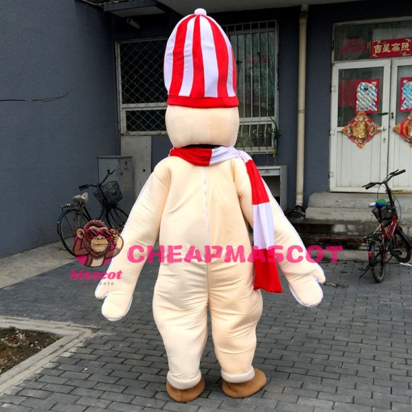 Cute Snowman Mascot Costume For Chirstmas
