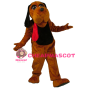 Hound Dog Mascot Costume
