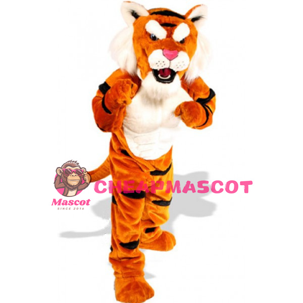 Power Tiger Mascot Costume