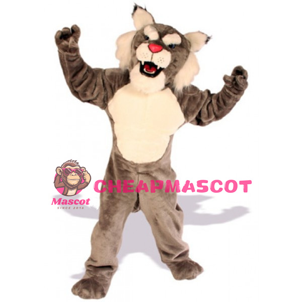 Power Cat Wildcat Mascot Costume