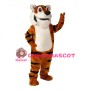 Toby Tiger Mascot Costume 