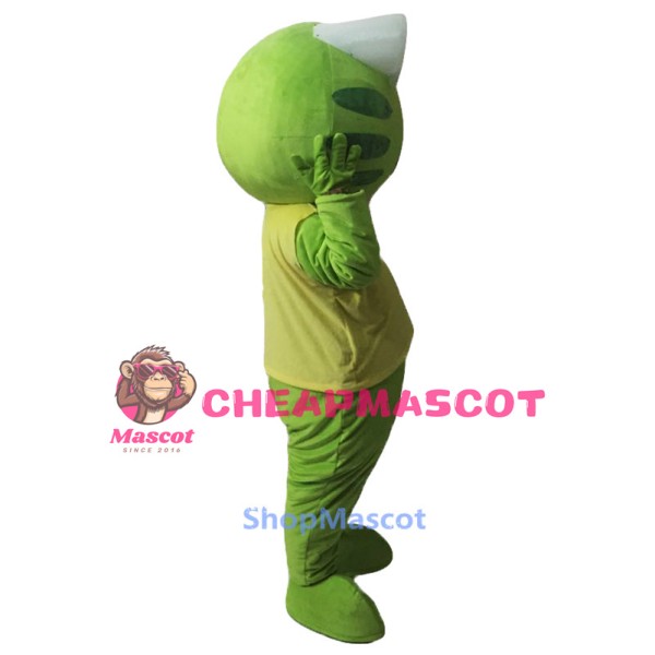 Green Frog Mascot Costume
