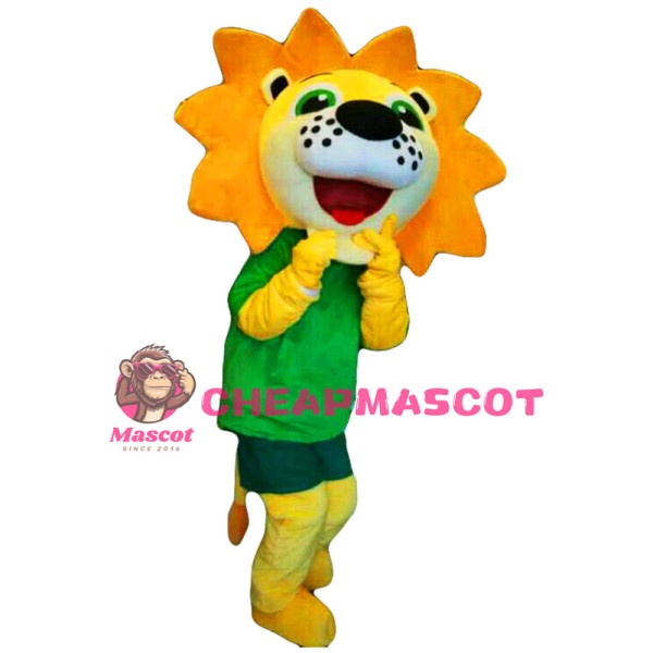 Sunshine Flower Lion Mascot Costume