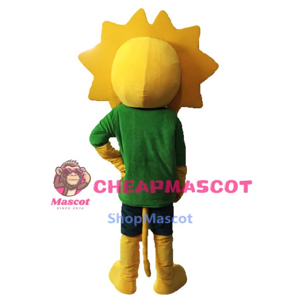 Sunshine Flower Lion Mascot Costume