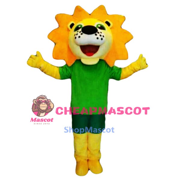 Sunshine Flower Lion Mascot Costume