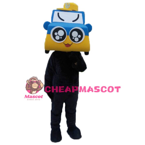 Taxi Car Mascot Costume